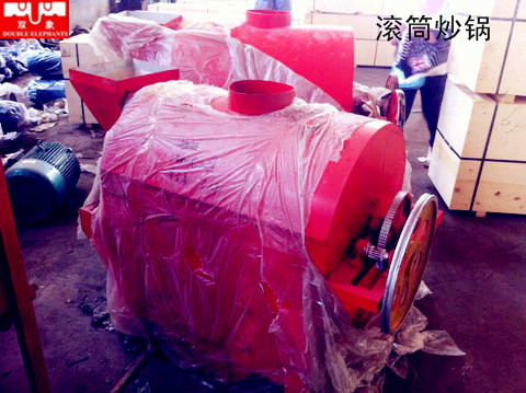 榨油机配套设备滚筒炒锅的使用方法
